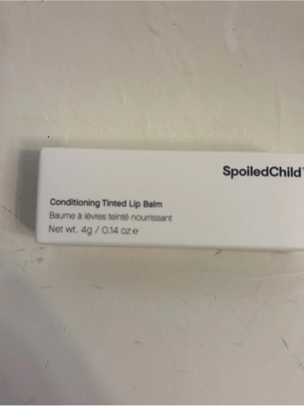 SpoiledChild Conditioning Tinted Lip Balm - White